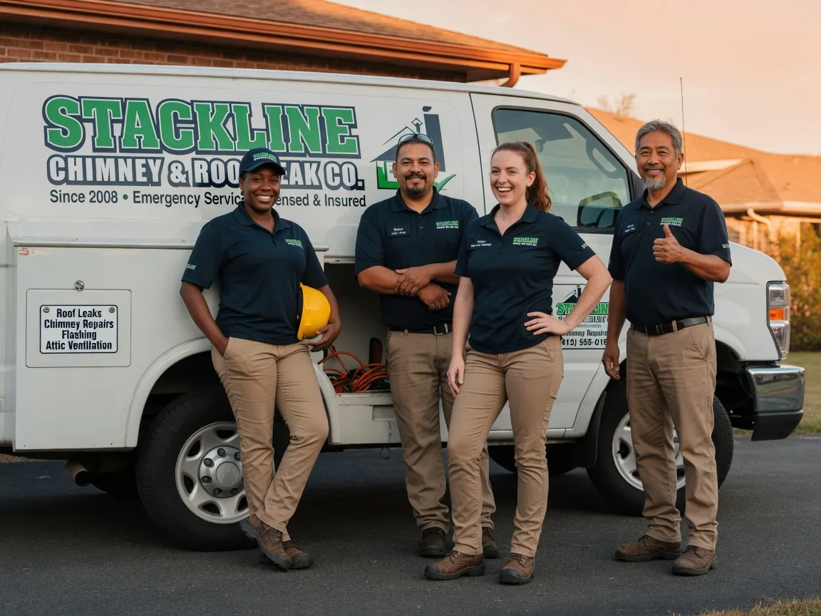 Chimney flashing repair company in Absaraka, ND